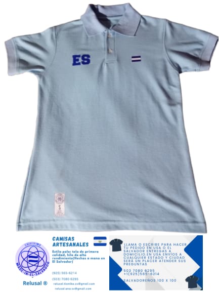 Camisa finas hechas en el salvador